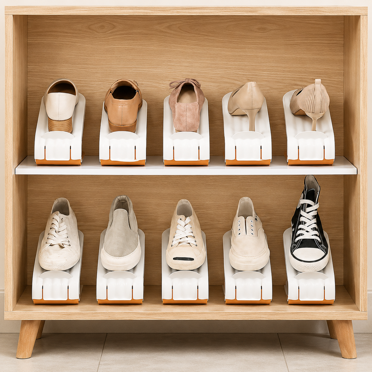 SpaceSaver™ Double Your Cabinet Space