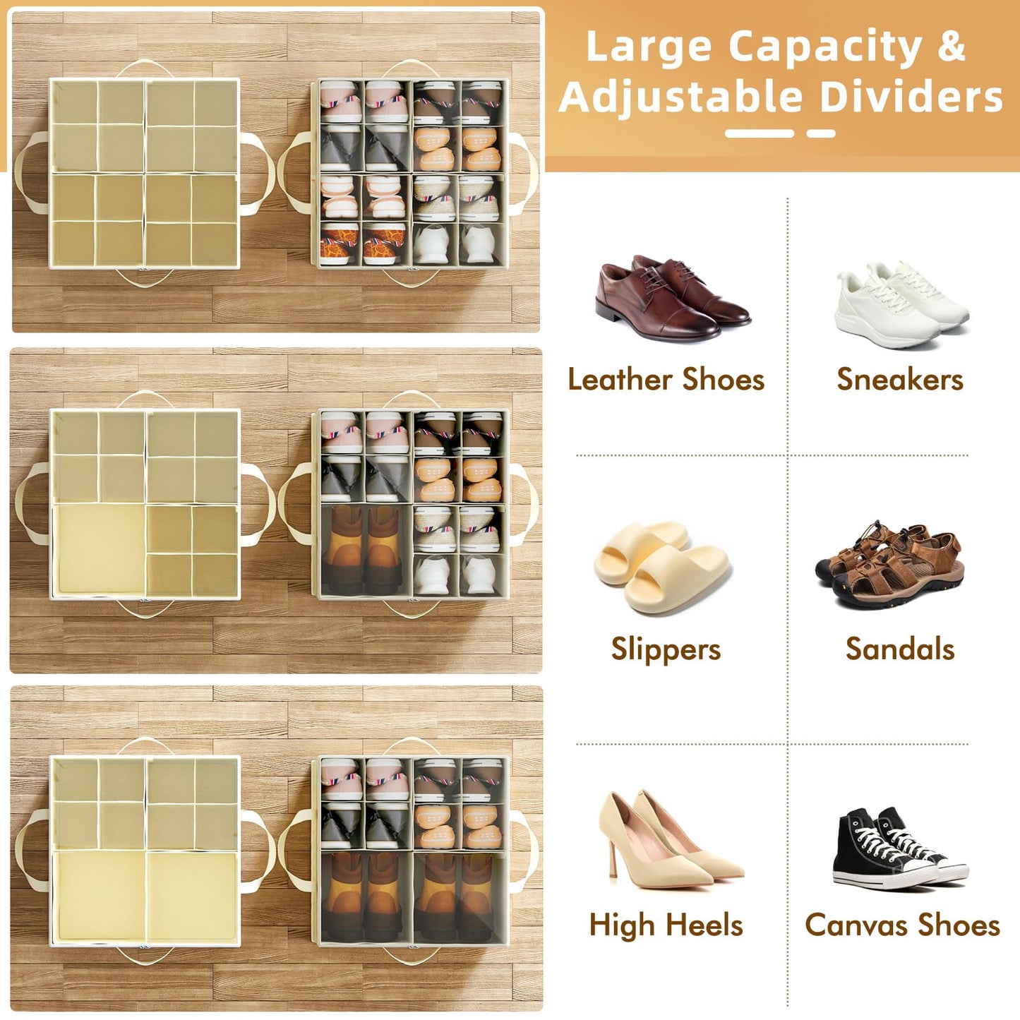 StoreBox™ Foldable Shoe Storage Box