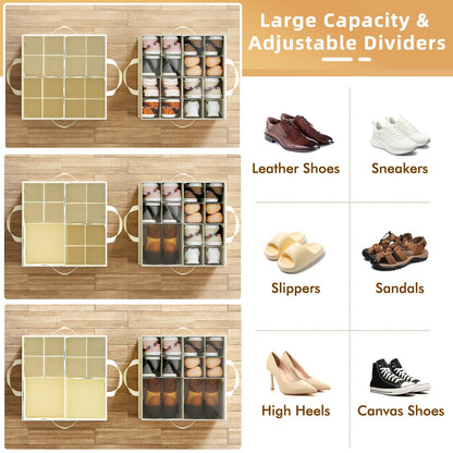 StoreBox™ Foldable Shoe Storage Box